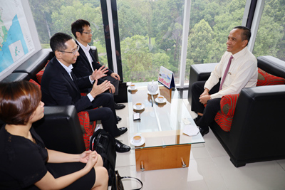 Ngày 1/7/2022, Lãnh đạo HoREA làm việc cùng Lãnh đạo Tập đoàn Taisei