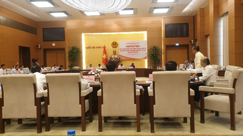 Lãnh đạo HoREA họp tại Uỷ ban Pháp luật Quốc hội, ngày 24 04 2019
