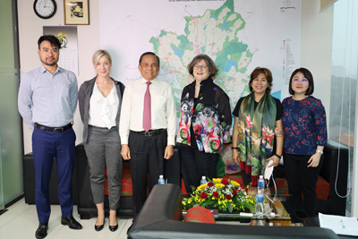 Ngày 15/08/2022, Lãnh đạo HoREA làm việc cùng Ms. Corinne Figueredo - Giám đốc Chương trình Công trình Xanh của IFC