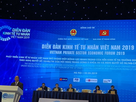 Diễn đàn kinh tế tư nhân Việt Nam 2019