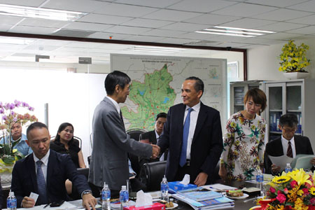 ngày 30/8/2018, Lãnh đạo HoREA làm việc cùng Đoàn J-CDE đến từ Nhật Bản 