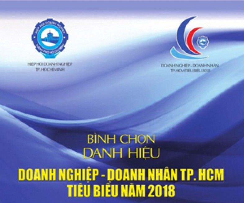Mời tham gia Cuộc bình chọn Doanh nghiệp, Doanh nhân Thành phố Hồ Chí Minh tiêu biểu năm 2018